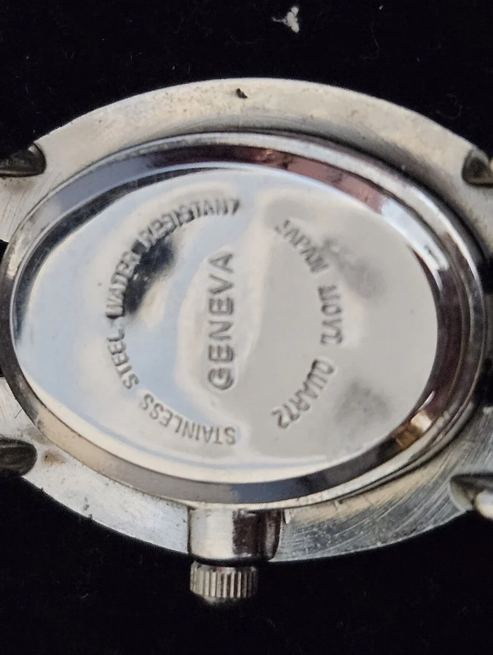 Geneva Silver Filigree Women's Bracelet Watch